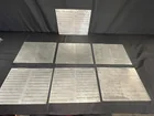  Preview image for LOT OF ANTIQUE METAL SHEET MUSIC 