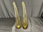  Preview image for PAIR OF GLASS IKEA VASES 