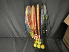  Preview image for LOT OF WILSON TENNIS RACKETS AND BALLS 