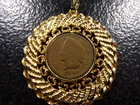  Preview image for 1890 Indian Head Cent Set in Gold 
