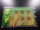  Preview image for Last 5 Wheatback Cents n Display w/ COA 