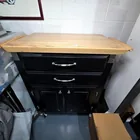 Preview image for Lot# 161 - Rolling Kitchen Island Cart w 