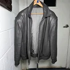  Preview image for Lot# 234 - Vintage Grey Zip-Front Bomber 