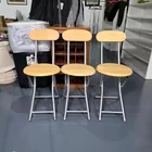  Preview image for Lot# 282 - Group of Folding Barstools 