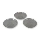  Preview image for A Set of Three Frosted and Clear Glass 