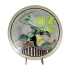  Preview image for Susan Ward Art Glass Charger, Pear 