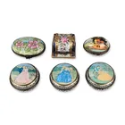  Preview image for 6pc Group of Limoges Porcelain and Tin 