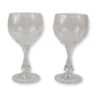  Preview image for Pair of Cut Crystal Decorated Wine 