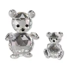  Preview image for 2pc Swarovski Crystal Bear Figurines 