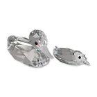  Preview image for 2pc Swarovski Crystal Duck Figurines 