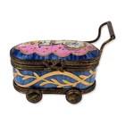  Preview image for Limoges Porcelain Baby Carriage Box 