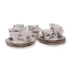  Preview image for 21-Piece Royal Vale Bone China Snack 