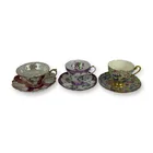  Preview image for Three Porcelain Teacup and Saucer Sets 