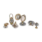  Preview image for 6pc Swarovski Crystal Memories Gold-Tone 