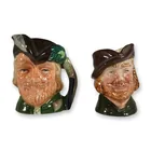  Preview image for 2pc Royal Doulton Character Jug 