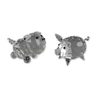  Preview image for 2pc Swarovski and Zoo Crystal Pig 