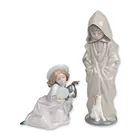  Preview image for 2pc Lladro and Nao Spanish Porcelain 