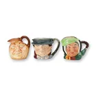  Preview image for 3pc Royal Doulton Small Character Jugs, 