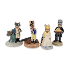  Preview image for 4pc Royal Doulton Bunnykins Historical 