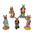  Preview image for 5pc Royal Doulton Bunnykins Collectors 