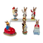  Preview image for 6pc Royal Doulton Bunnykins Figurines 