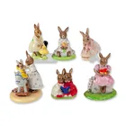  Preview image for 6pc Royal Doulton Bunnykins Ceramic 