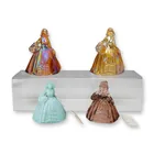  Preview image for 4pc Boyds Glass Doll Bells 