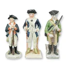  Preview image for 3pc Japanese Porcelain Military 