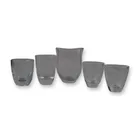  Preview image for 5pc Crystal Vase Grouping Including 
