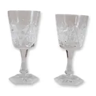  Preview image for Pair of Cut Crystal Decorated Wine 