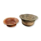  Preview image for 2pc Hand Crafted Ceramic Pottery Bowls 