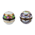  Preview image for 2pc Limoges France Hand Painted 
