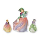  Preview image for 3pc Royal Doulton Pretty Ladies 