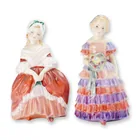  Preview image for 2pc Royal Doulton Figurines, Peggy 