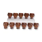  Preview image for 11pc Vintage Hand-Painted Character Jugs 