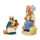  Preview image for 2pc Royal Doulton Bunnykins Figure and 
