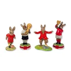  Preview image for 4pc Royal Doulton Bunnykins Soccer 