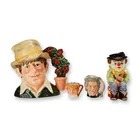  Preview image for 4pc Royal Doulton Ceramic Toby and 