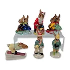  Preview image for 6pc Royal Doulton Bunnykins Winter 