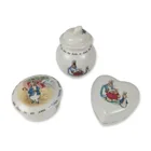  Preview image for 3pc Beatrix Potter Ceramic Canister and 