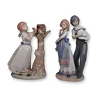  Preview image for A Pair of Glazed Ceramic Figurines, one 