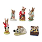  Preview image for 6pc Royal Doulton Bunnykins Ceramic 