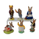  Preview image for 6pc Royal Doulton Bunnykins Domestic and 