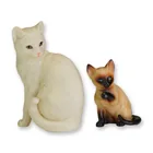  Preview image for 2pc Lenox Admiration White Cat and 