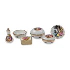  Preview image for 6pc French Part-Limoges Miniature 