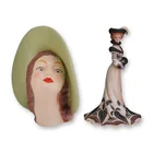  Preview image for 2pc Lady Figurines Including Lenox Tea 