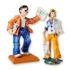  Preview image for A Pair of Ceramic Newsboy Figurines 