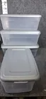  Preview image for Lot# 459 - new shoebox totes with lids 