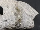  Preview image for Rhinestone Strutting Cat Pin With Tail 