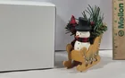  Preview image for Hand crafted Snowman in Sled 